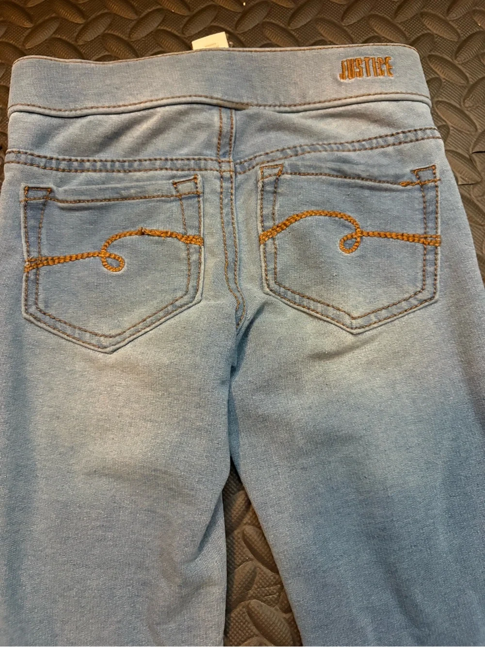 Light Blue kids Slim Stretch Jeans